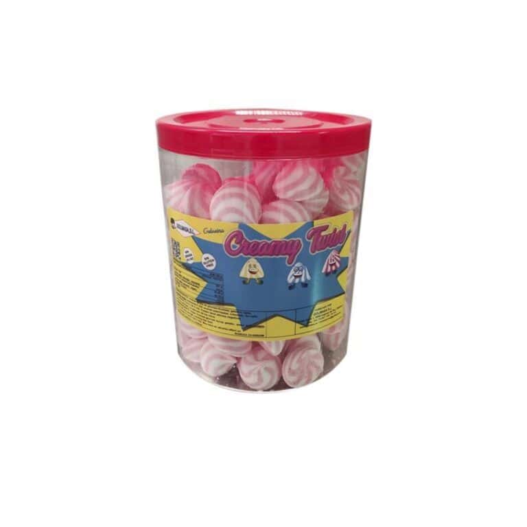 Golmasa Cream Twist ROSA 125uds.- Golosinas en Estuches