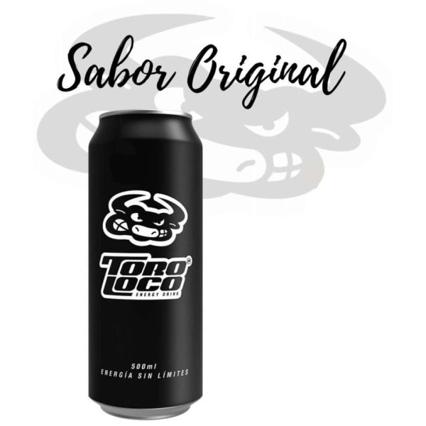 *_TORO LOCO Negro ORIGINAL 500ML. 24UDS Bebidas Energéticas
