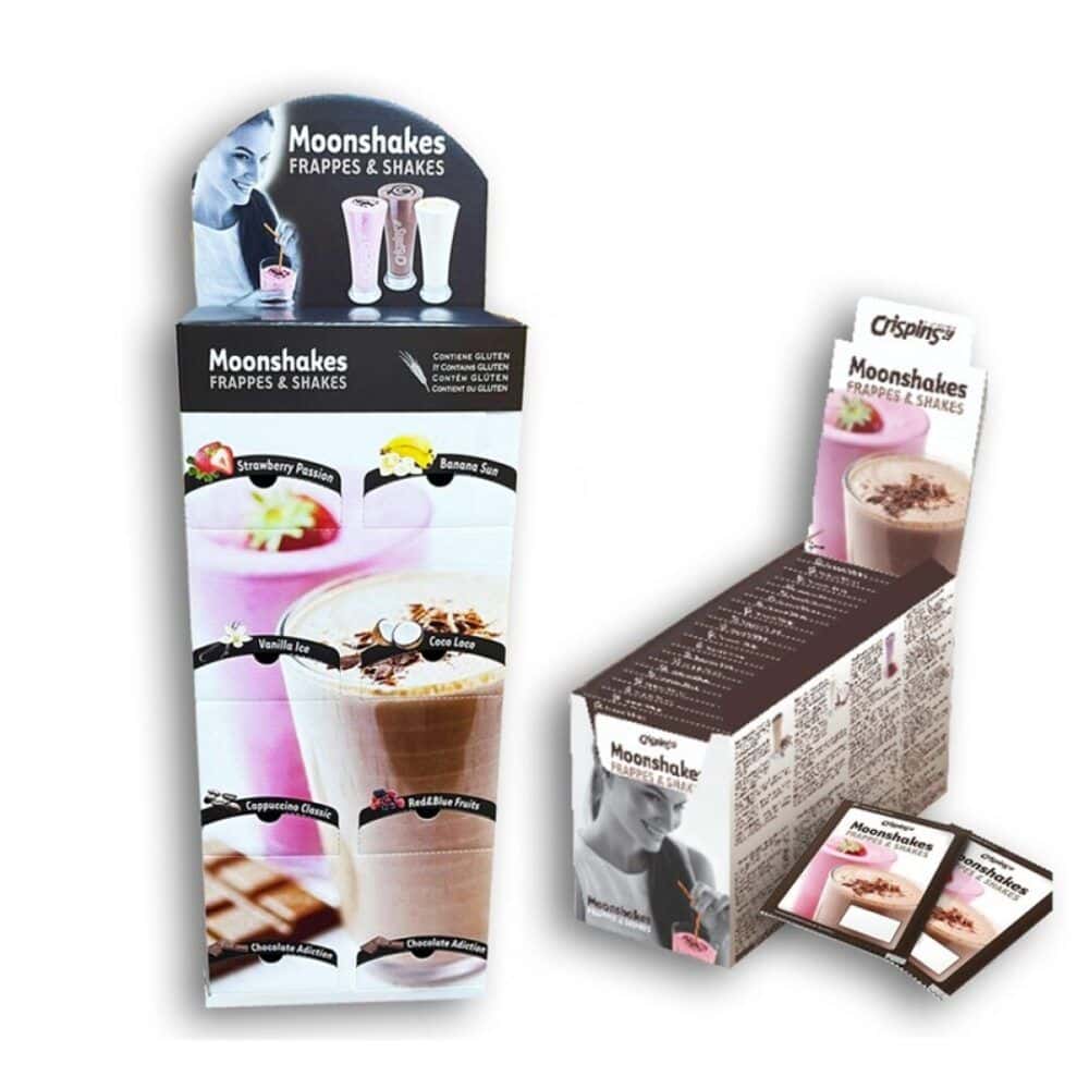 Crispins MShakes Expositor 7 sabores 96uds Granizados