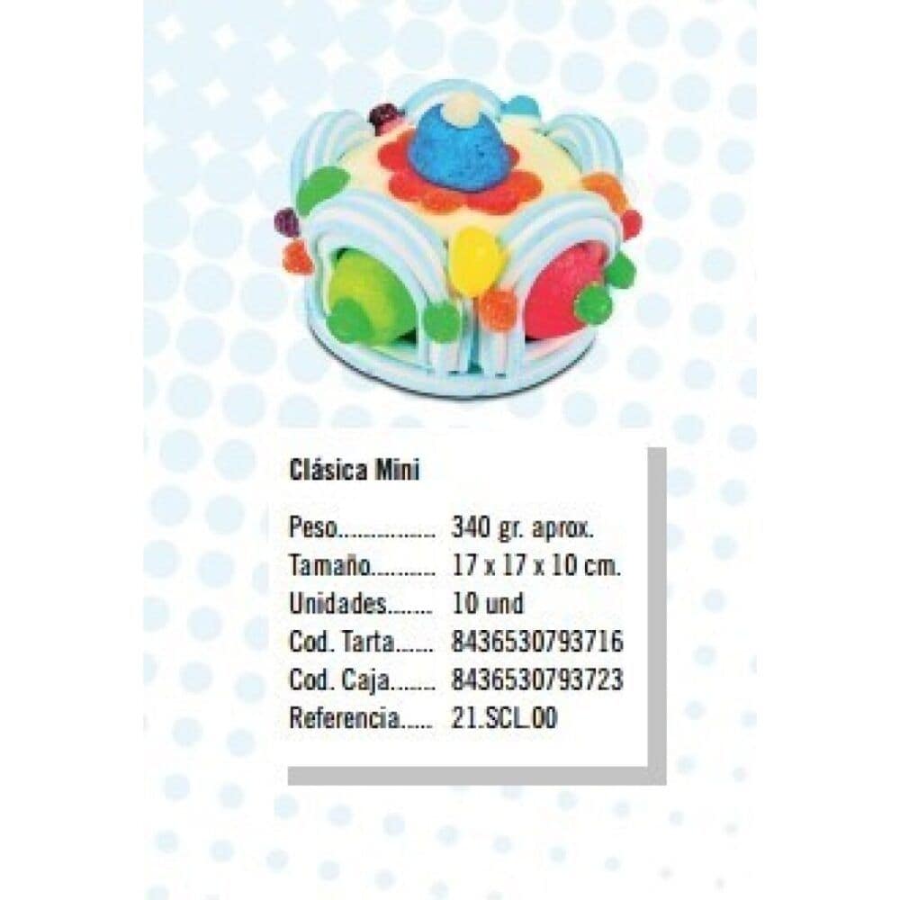 TARTA MINI  Clasica 340grs.Ud.Ind. Tartas de Chuches