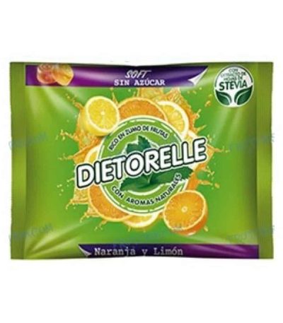 DIETORELLE Mix Nar./Limon S/Az.-B/800grs. Caramelos a Granel sin Azúcar