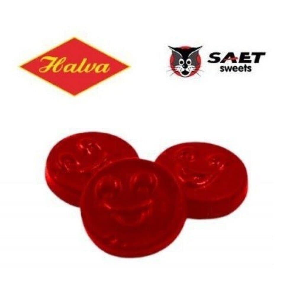 Saet Monedas Sonrisa FRESA 2kg. 330uds REGALIZ BRILLO