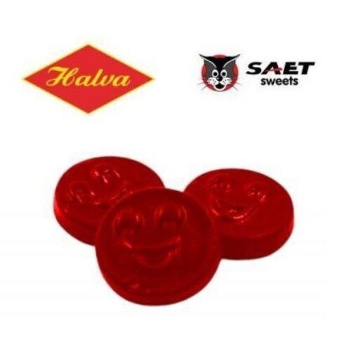Saet Monedas Sonrisa FRESA 2kg. 330uds REGALIZ BRILLO