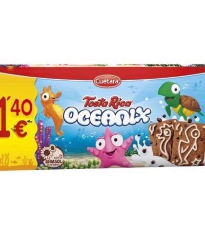 Cuetara OCEANIX 160grs 1.40€ 15 uds Galletas y Cereales