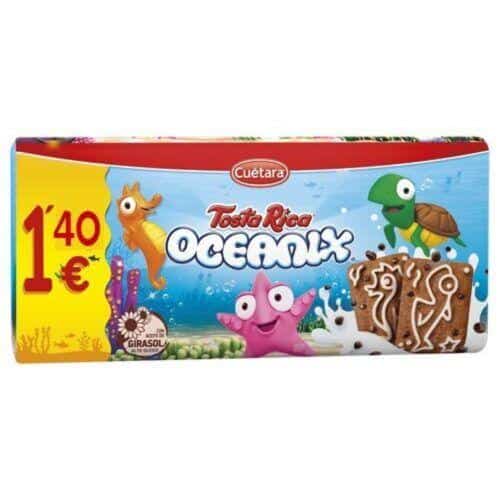 Cuetara OCEANIX 160grs 1.40€ 15 uds Galletas y Cereales