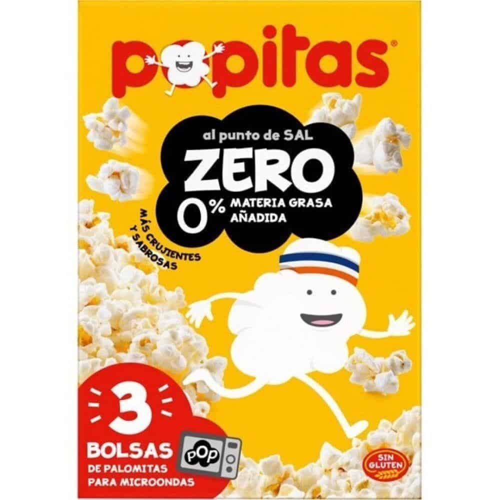 POPITAS **PACK ZERO** Micro 210grs 16uds Palomitas