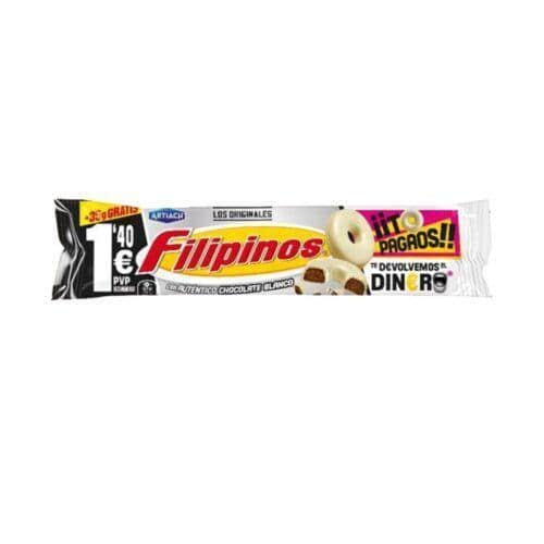 Cuetara FILIPINOS Blanco 93+35grs **1.40€** 12uds.- Galletas y Cereales