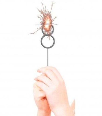 CP  Bengala Numero 8 Velas