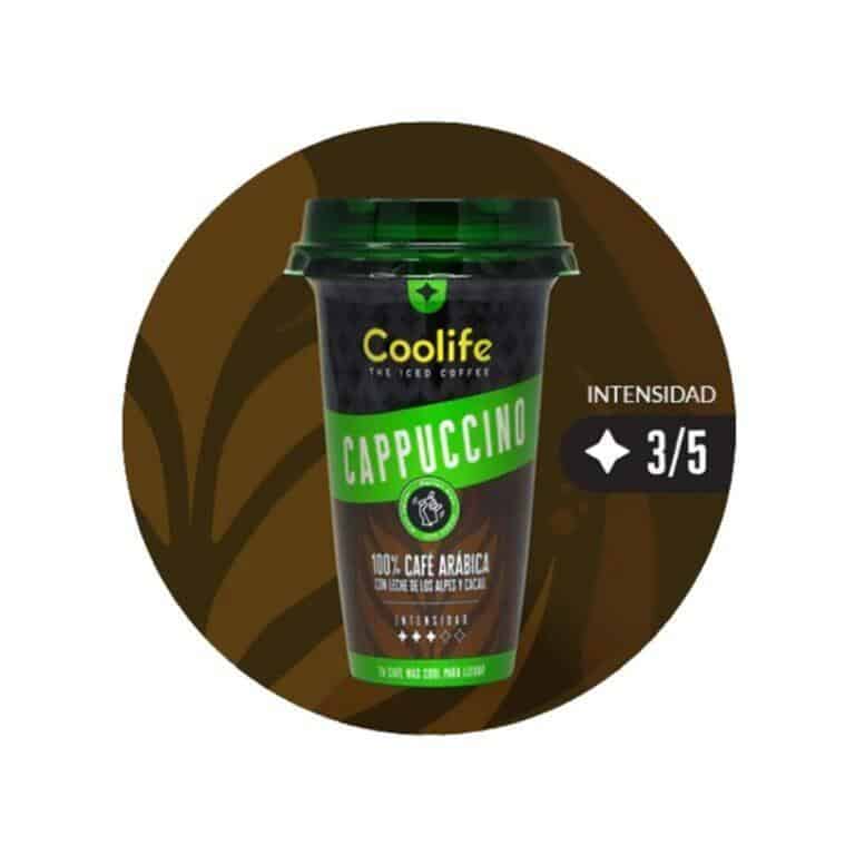 COOLIFE *VERDE* CAPPUCCINO  230 ML. 10uds Café y Té