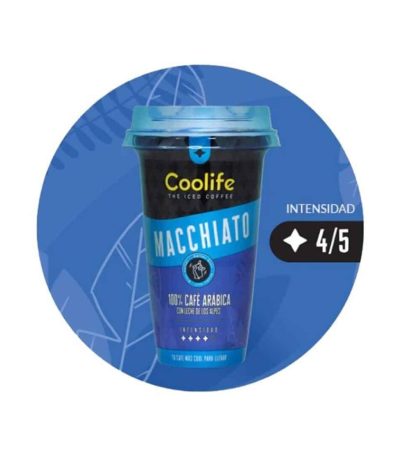 COOLIFE *AZUL* MACCHIATO  230 ML. 10uds Café y Té