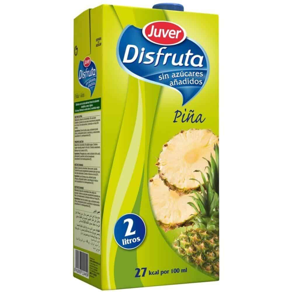 *_Juver 2 litros DISFRUTA PIÑA 6uds Refrescos
