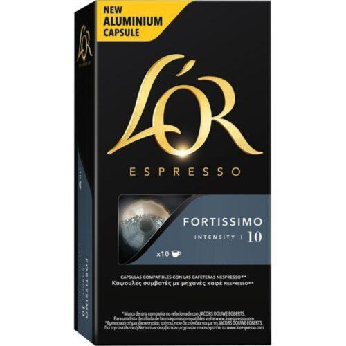 LOR Capsulas CAFE FORTISSIMO 10uds (C/20) 1ud Sin categorizar