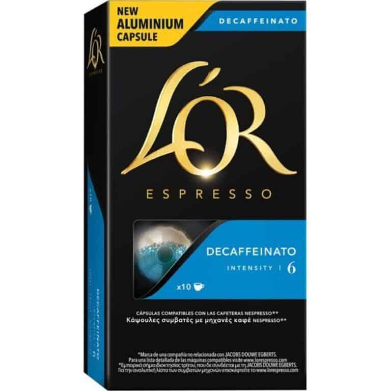 LOR Capsulas CAFE DESCAFFEINATO 10uds (C/20) 1ud Café y Té