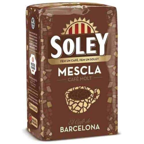 SOLEY CAFE MOLIDO MEZCLA 250grs (C/12)  1ud Sin categorizar