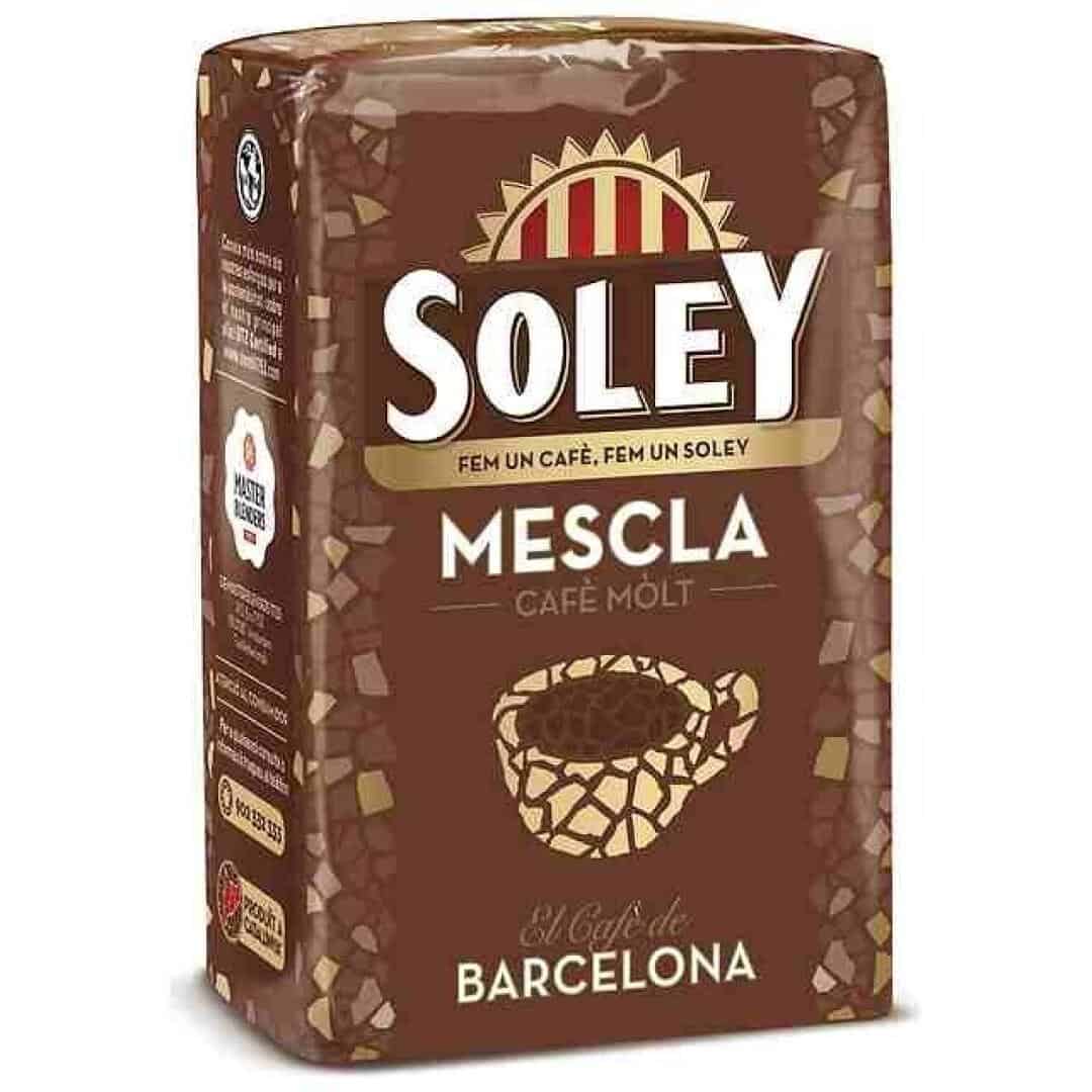 Comprar SOLEY CAFE MOLIDO MEZCLA 250grs (C/12) 1ud | MyDulceShop