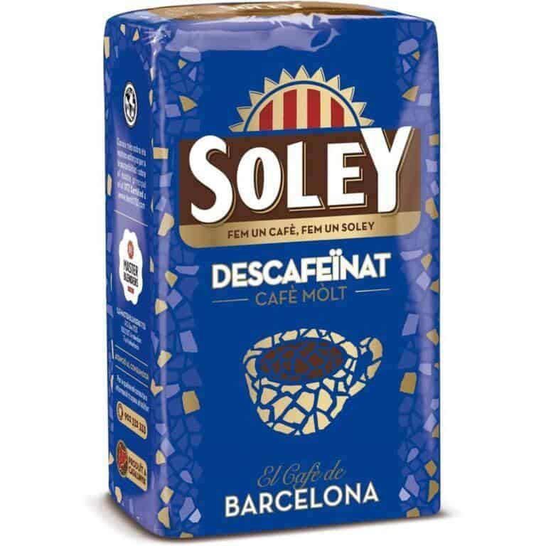 SOLEY CAFE MOLIDO DESCAF 250grs(C/12)  1ud Café y Té
