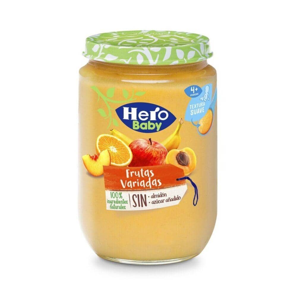 HERO BABY FRUTAS VARIADAS 190g (C/12) 1ud Supermercado
