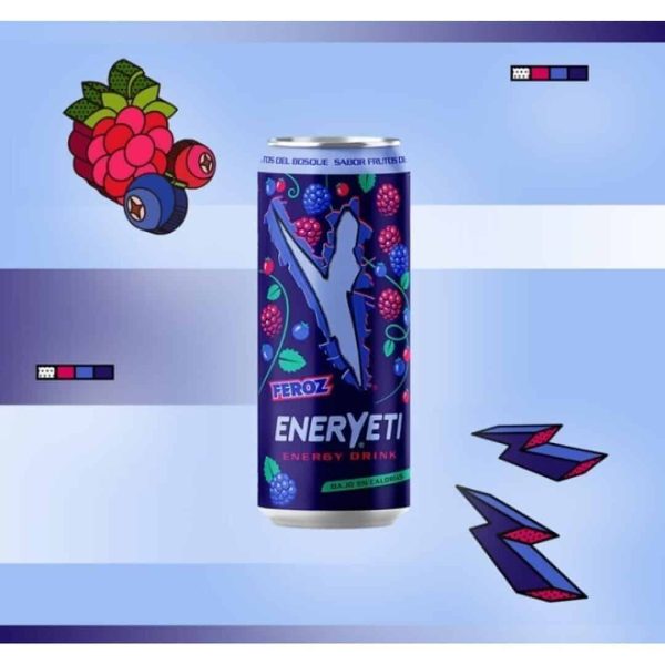 *_ENERYETI  **1,20€** FEROZ  500ml 24uds Bebidas Energéticas