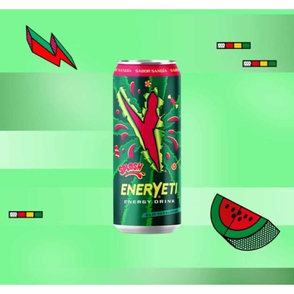 *_ENERYETI  **1,20€** SPLASH Sandia 500ml 24uds Bebidas Energéticas