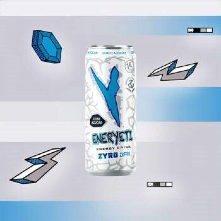*_ENERYETI  **1,20€** ZYRO Zafiro AZUL  500ml 24uds Bebidas Energéticas