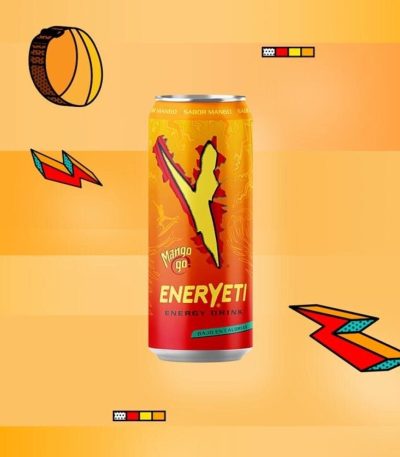 *_ENERYETI  **1,20€** MANGO 500ml 24uds Bebidas Energéticas