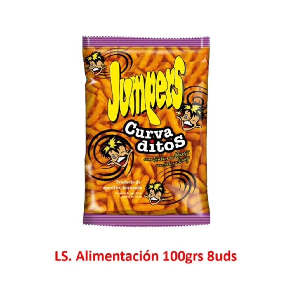 LS Alimentacion CURVADITOS 100grs 8uds. Patatas