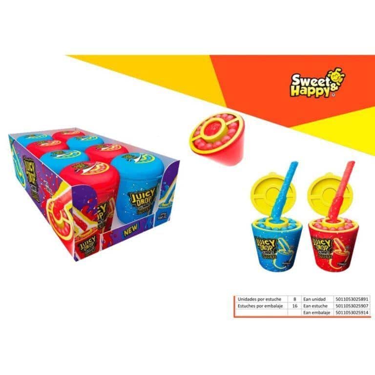 SH DIPPERZ JUICY DROP 96 GRS 8uds Juguetes con Golosinas