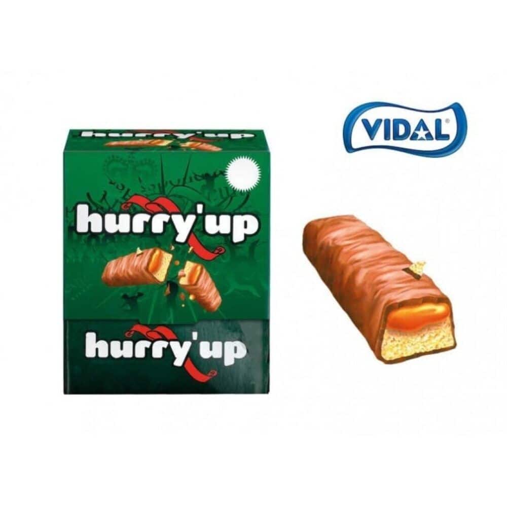 CV HURRY UP Barrita 25grs 60uds.- Chocolatinas