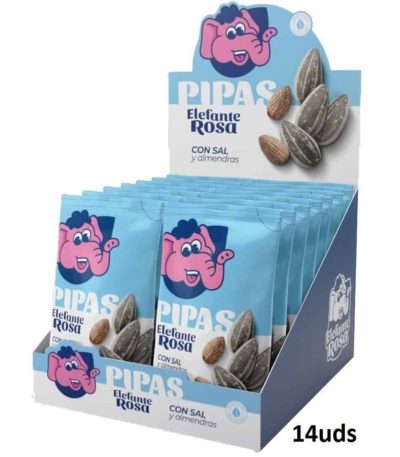 Elefante Rosa DOÑA Pipa Familiar 120grs PVPR. 1,40€ 14 UDS Pipas