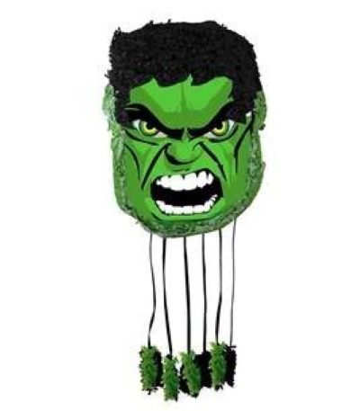 JP PIÑATA SEDA HULK 1ud Piñatas