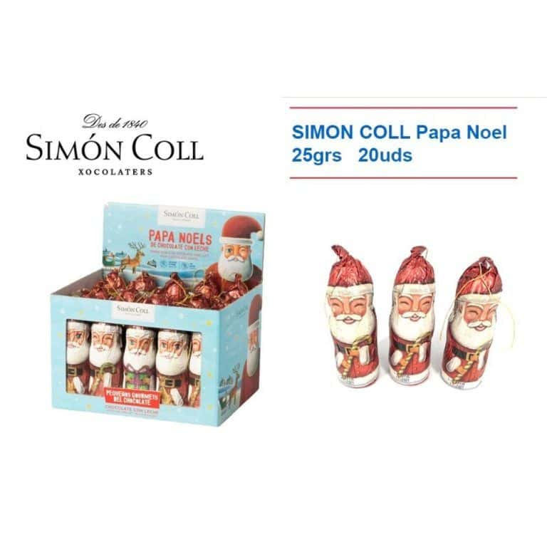 Nav. Simon Coll Papa Noel Hilo 20uds Chocolatinas