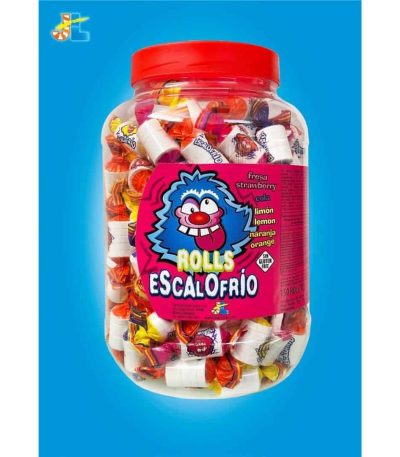 JL ROLLOS ESCALOFRIOS TARRO Hall 150 uds.- Dextrosa Pica-pica
