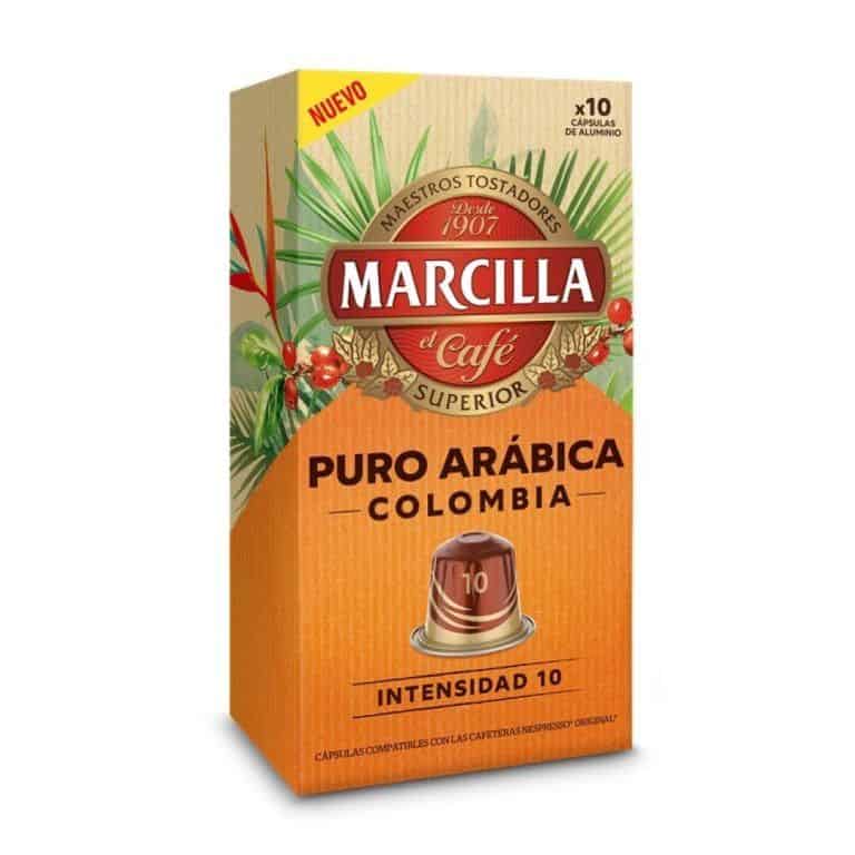 MARCILLA *CAPSULAS* COLOMBIA  10uds (C/10)  1ud Café y Té