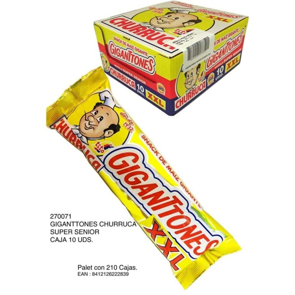 CHURRUCA XXL GIGANTONES 10 uds.- Frutos Secos