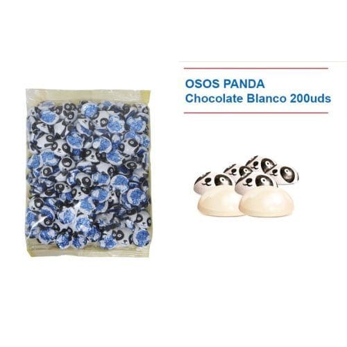 Nav. OSOS PANDA Chocolate Blanco 200uds CHOCOLATES GRANEL