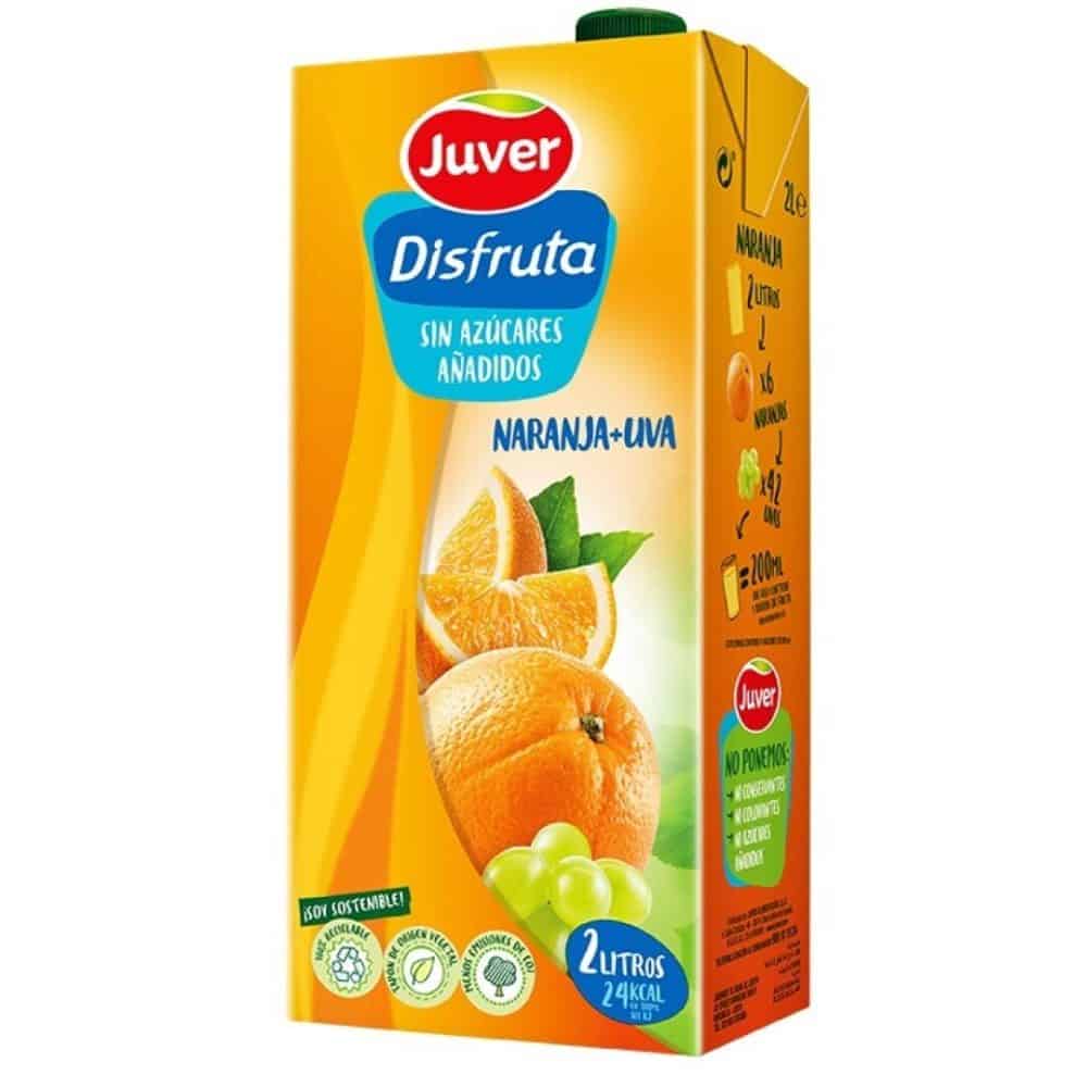 *_Juver 2 litros DISFRUTA NARANJA 6uds Refrescos