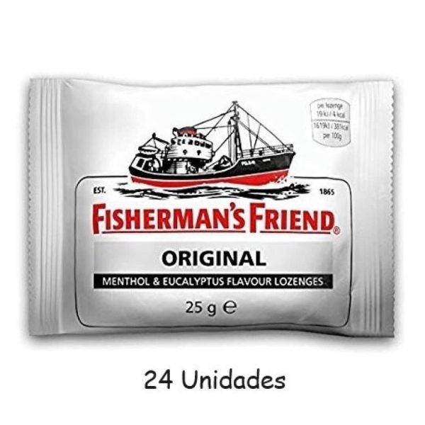 FISHERMAN.S ORIGINAL 24uds.- Caramelos Estuche sin Azúcar