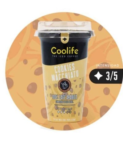 COOLIFE *AMARILLO* COOKIES  230 ML. 10uds Café y Té