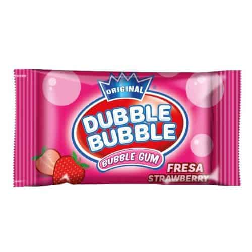 DUBBLE BUBBLE Fresa -150 uds.- Chicles Bubble Gum