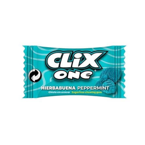 CLIX HIERBABUENA-200 UDS.- Chicles Bubble Gum