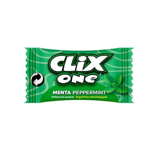 CLIX S/AZ.MENTA -200 UDS Chicles Bubble Gum