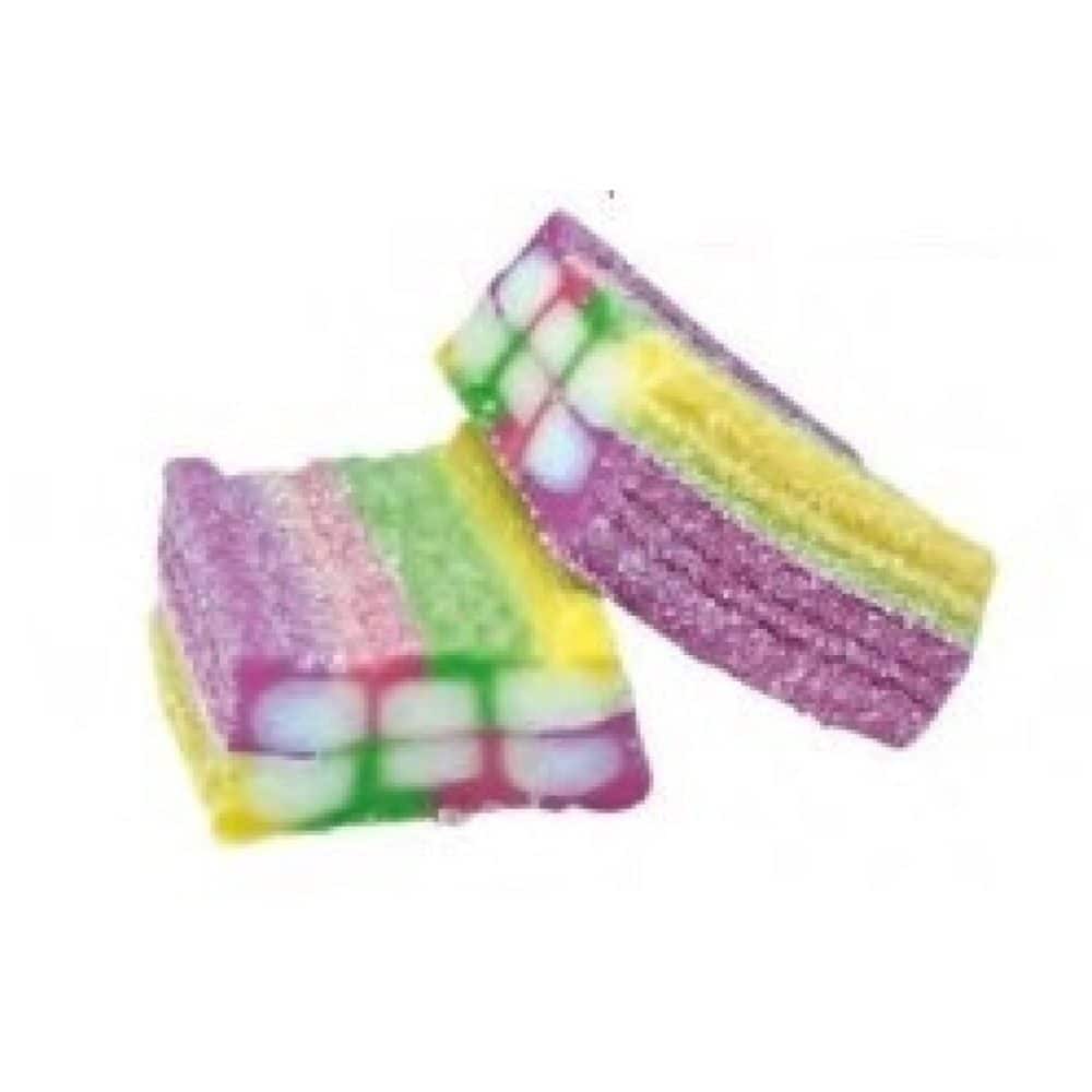 B250uds Ladrillos Rell. Pica MULTICOLOR VIDAL Golosinas ácidas