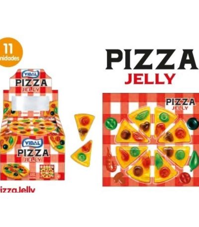 VIDAL JELLY PIZZA 66GRS. (11 blisters x 4uds) VIDAL GELATINAS