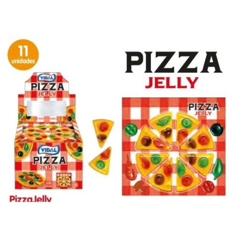 VIDAL JELLY PIZZA 66GRS. (11 blisters x 4uds) VIDAL GELATINAS