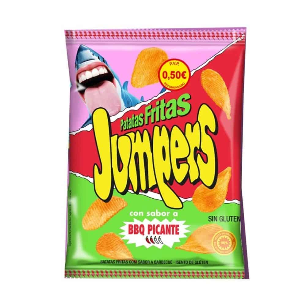 Jumpers PATATAS BBQ PICANTE 35grs 25uds Patatas
