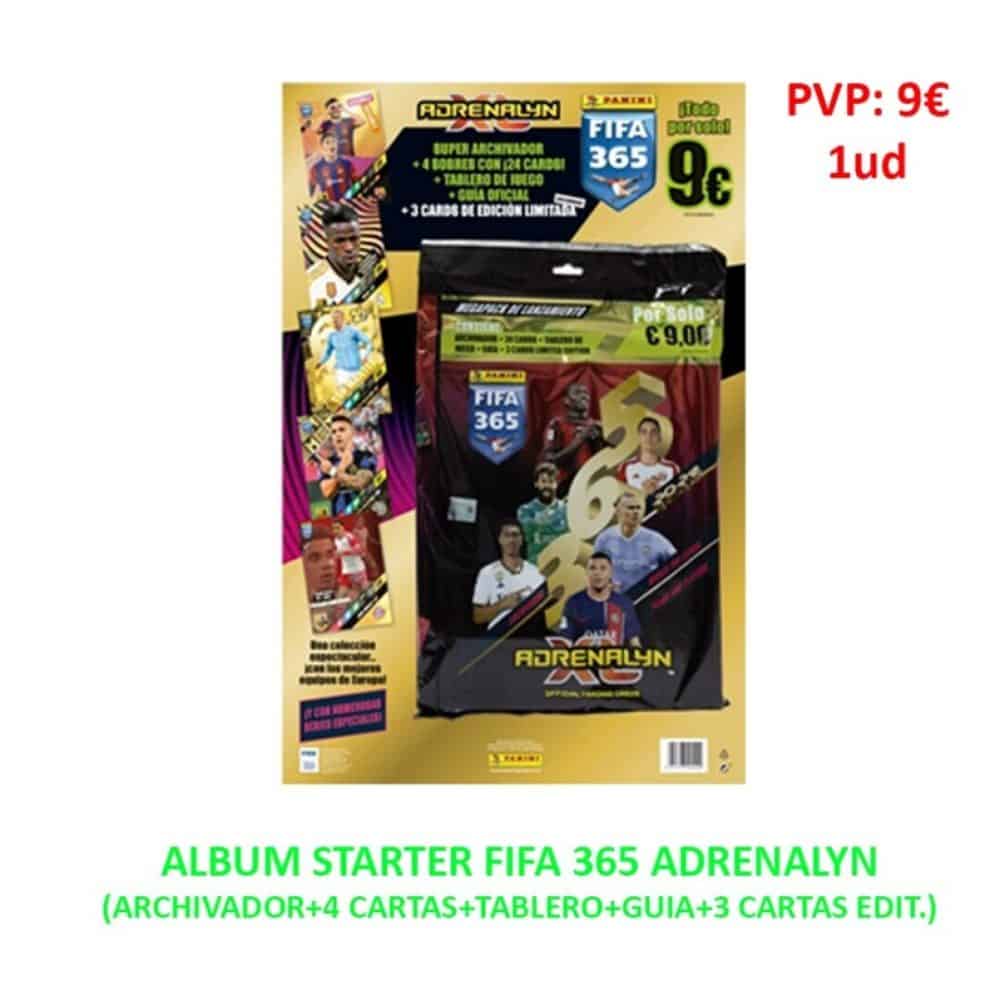 Pan. ALBUM STARTER FIFA 365 ADRENALYN XL 9€  1ud Coleccionables