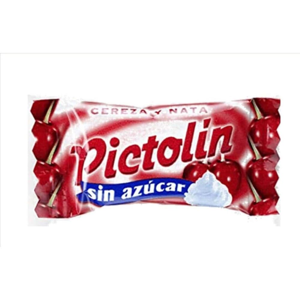 PICTOLIN Cereza Nata  Sin Az. B/800grs.- Caramelos a Granel sin Azúcar