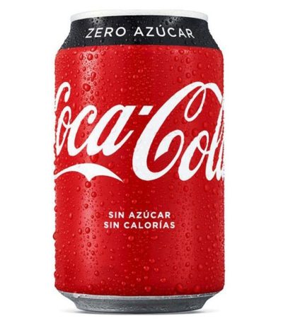 ZERO COCA COLA  **8 uds** NACIONAL 33cl. Refrescos