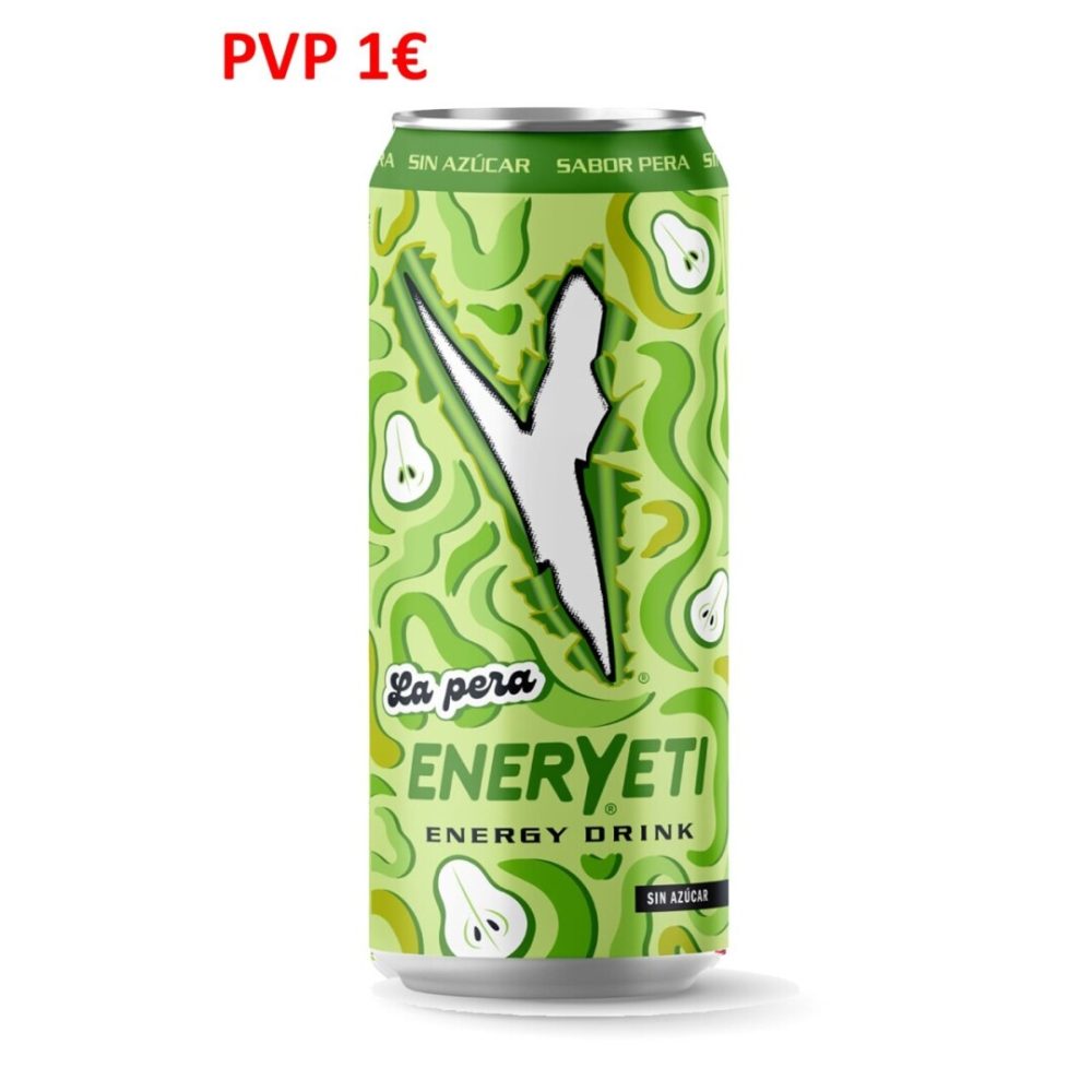 *_ENERYETI LA PERA **S/AZ** 500ML PVP 1E 24uds Bebidas