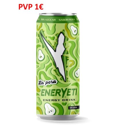 *_ENERYETI LA PERA **S/AZ** 500ML PVP 1E 24uds Bebidas Energéticas